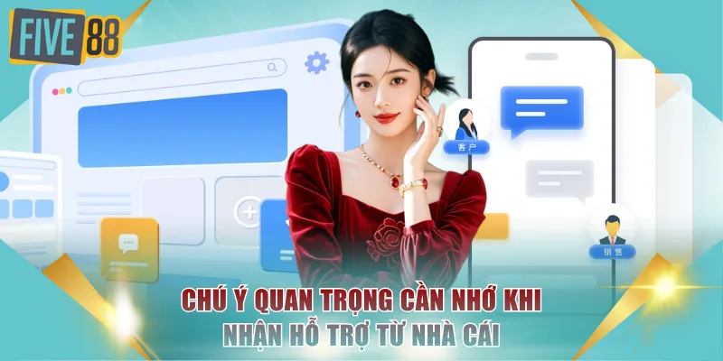 Liên Hệ FIVE88 - Cẩm Nang Kết Nối Nhân Viên Tư Vấn 24/7 3 Chú ý quan trọng cần nhớ khi nhận hỗ trợ từ nhà cái